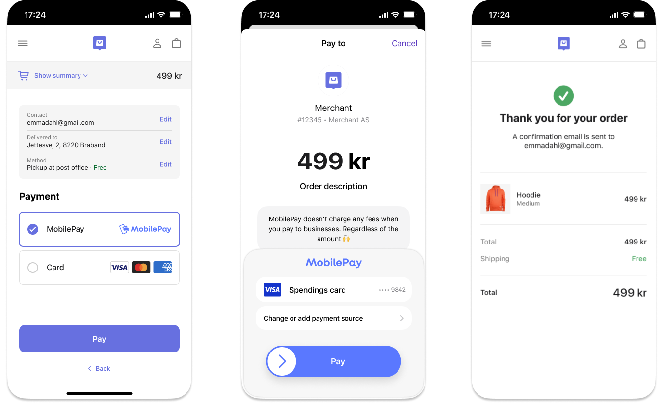 App switch flow in MobilePay
