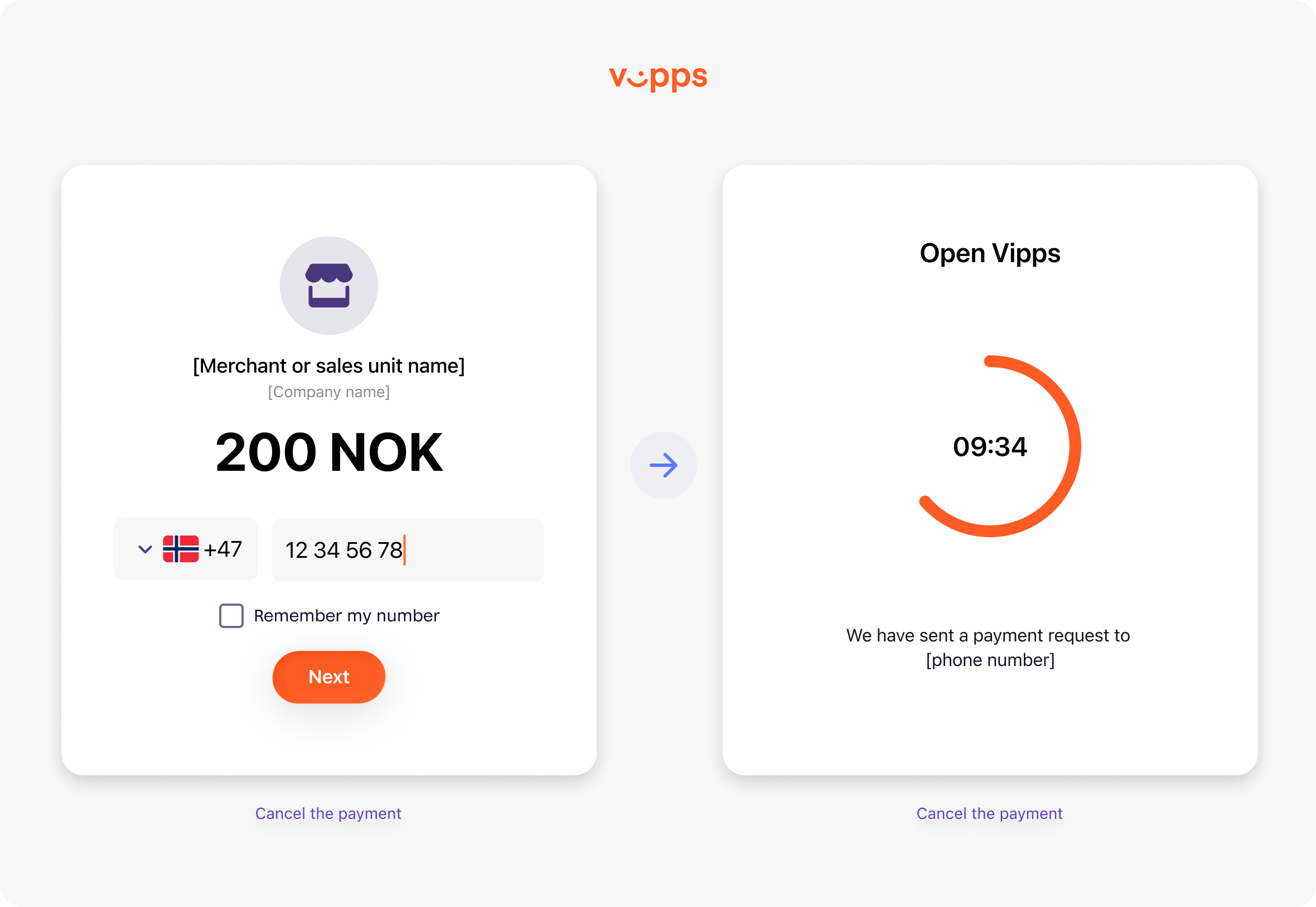 Desktop landing page
