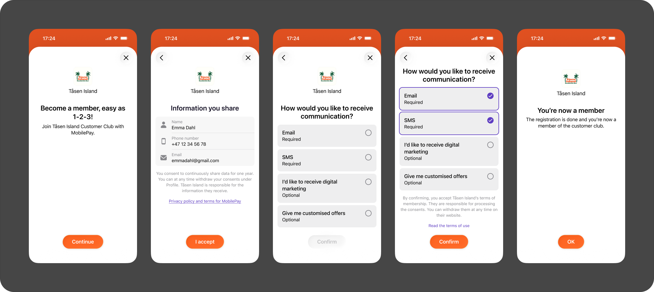 Marketing consent collection in Vipps (opens in a new tab)